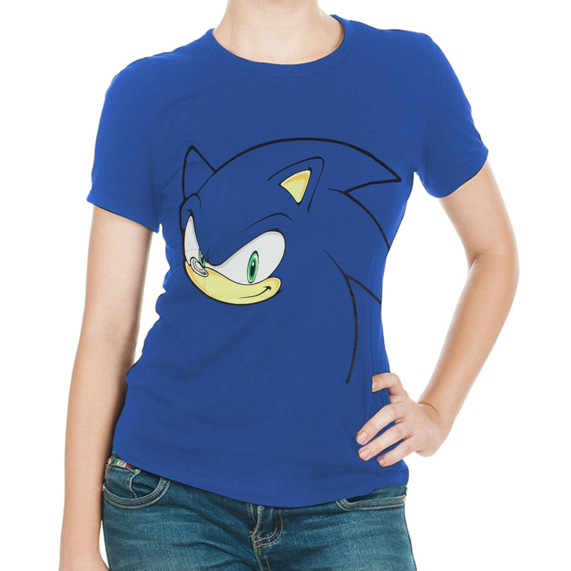 Sonic the Hedgehog Official Sonic the Hedgehog Blue  Women&