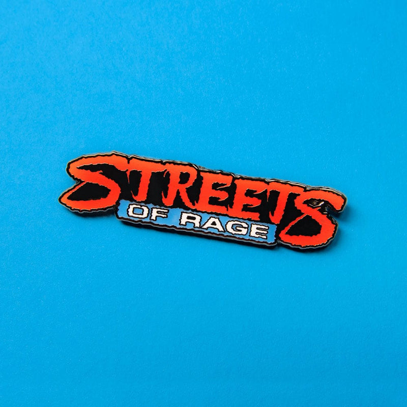 Streets of Rage Official SEGA Streets of Rage Logo Pin Badge