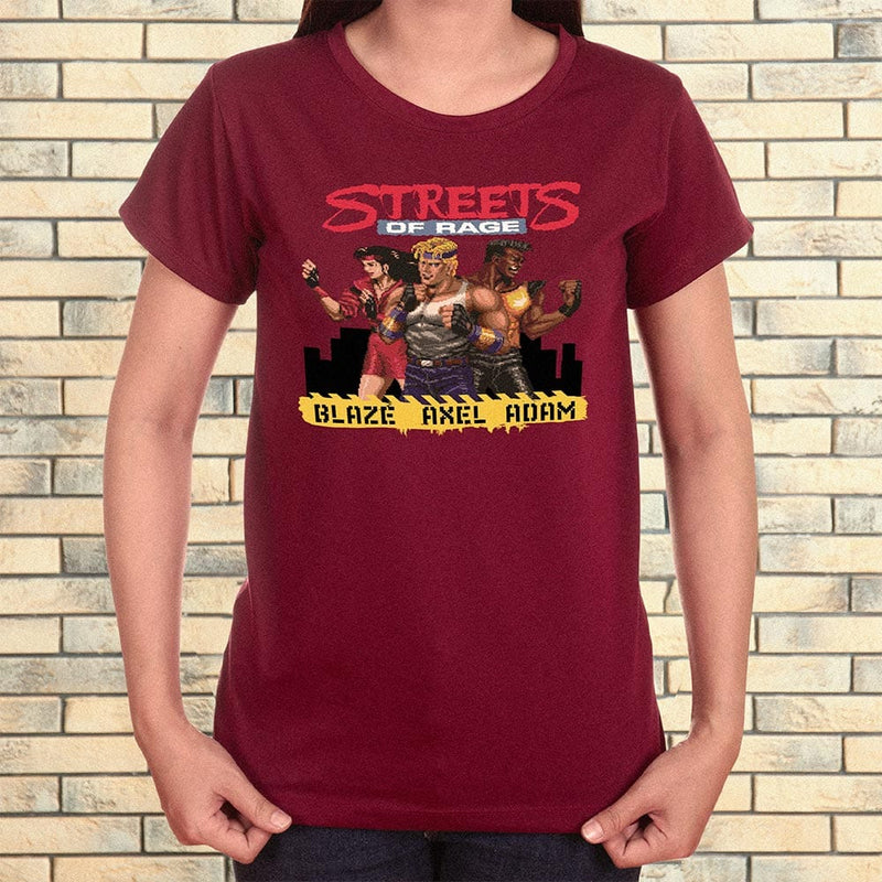 Streets Of Rage Official SEGA Streets of Rage T-Shirt (Women’s)